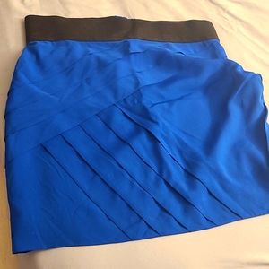 Blue Mini Skirt